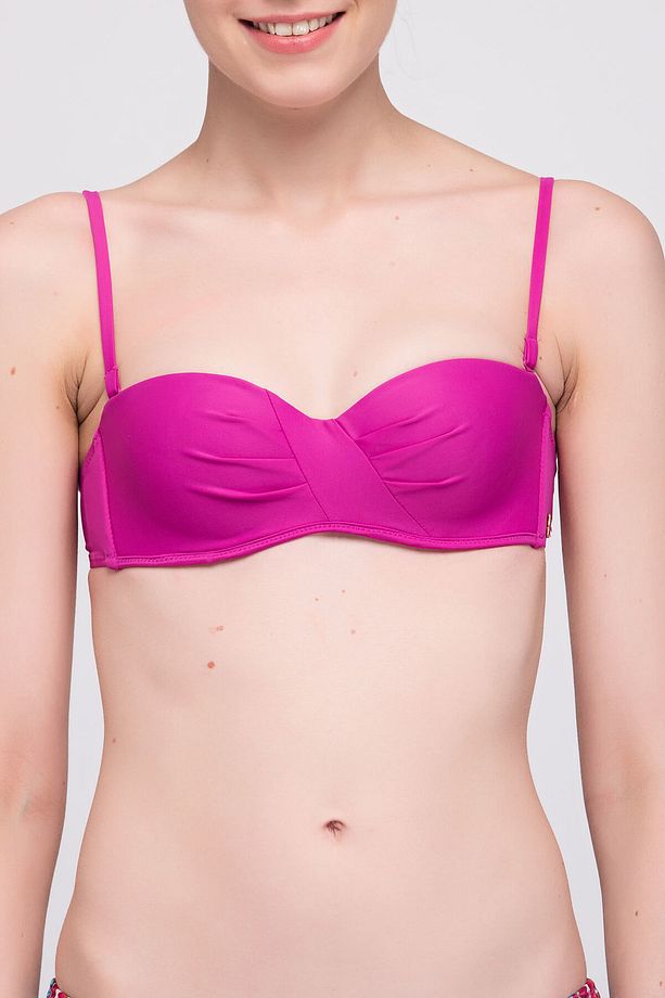 Kadın Mürdüm  Bikini Üstü CFAD092B03 - 1
