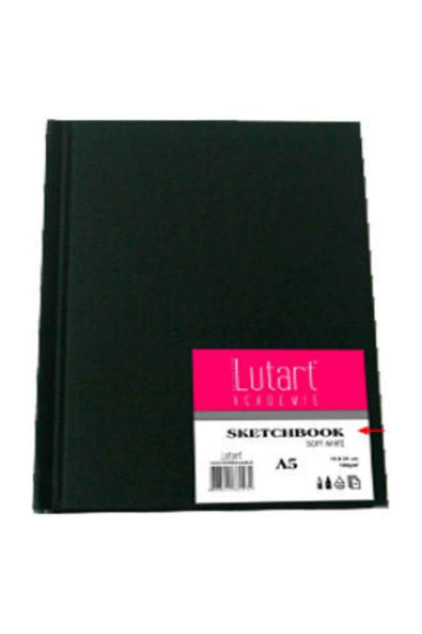 Sketchbook Sert Kapak 100 gr. 100 Sayfa A5 Bordo - 1