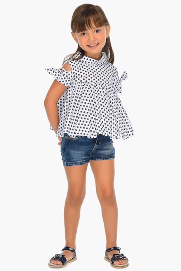 Summer Girl's Denim Basic Shorts