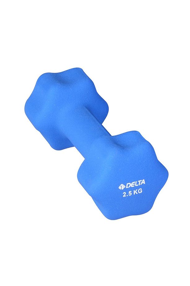 2,5 Kg x 1 Adet Deluxe Neopren Kaplı Mavi Demir Dambıl - 1