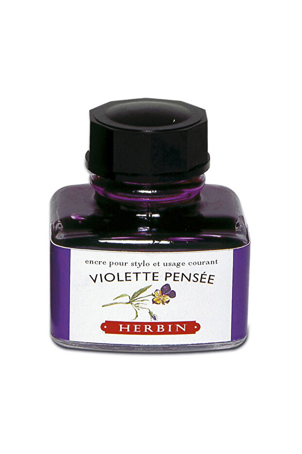 J. Herbin Mürekkep 30 ml. VIOLETTE PENSEE - 1