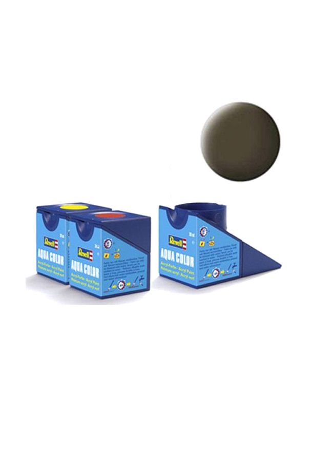 Aqua Color Mat Siyah-Yeşil 18ml-36140 - 1