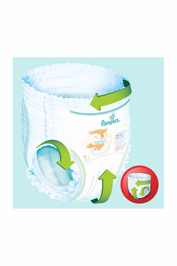 Pants Külot Bebek Bezi 3 Beden 28 Adet Midi Deneme Paketi - 8