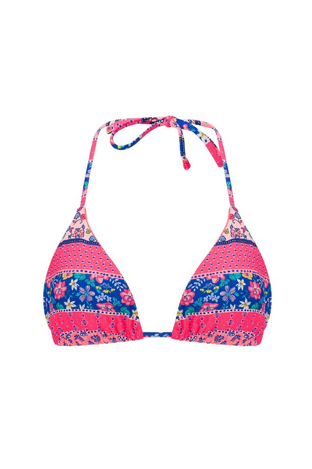 Baskılı Mixture Üçgen Bikini Üstü - 4