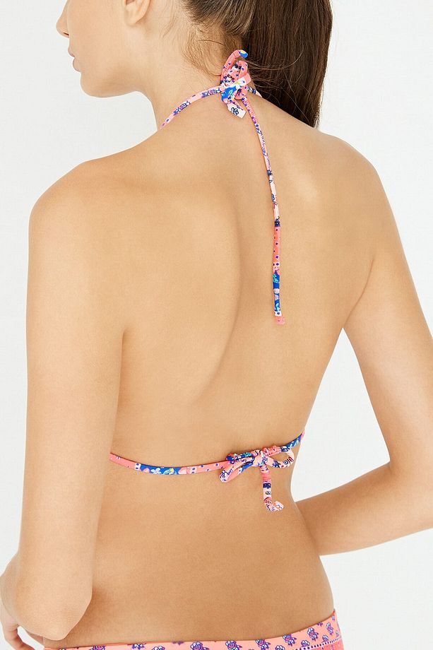 Baskılı Mixture Üçgen Bikini Üstü - 2