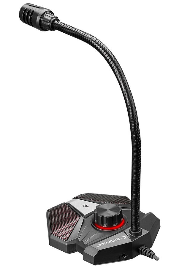 Rmx-m8 Tornado Gri Usb Masaüstü Led Mikrofon - 3