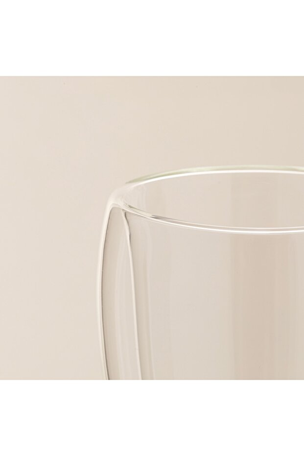 Easy Çift Cidarlı Bardak 350 Ml Transparan - 4