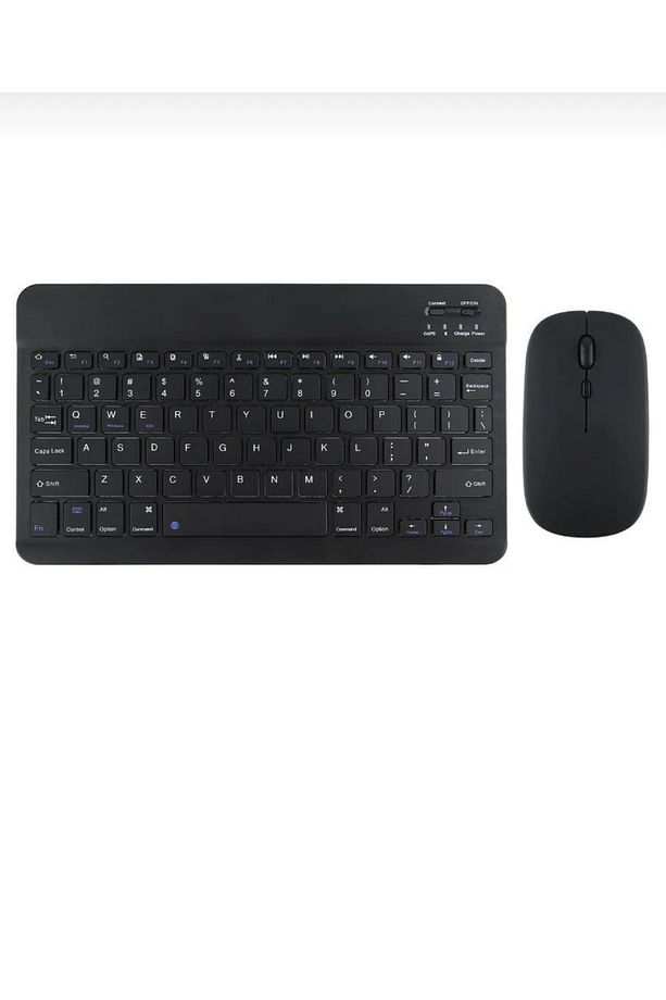 Ipad 10. Nesil 10.9 2022 A2696 A2757 A2777 Uyumlu Kablosuz Bluetooth Klavye Mouse+set - 2