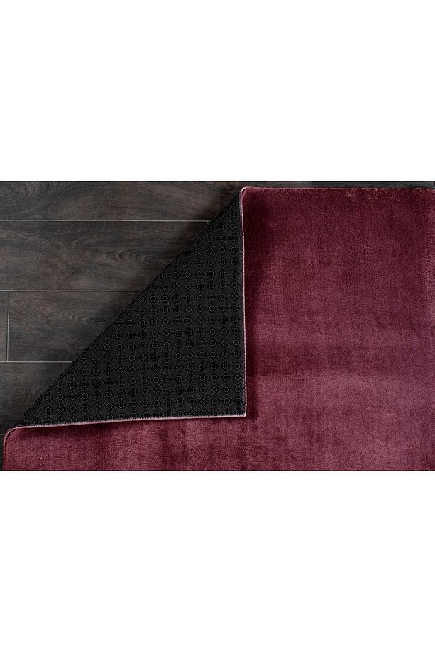 Relax Mürdüm Yıkanabilir Yolluk Kaymaz Taban Uzun Tüylü Yumuşak Halı - 4
