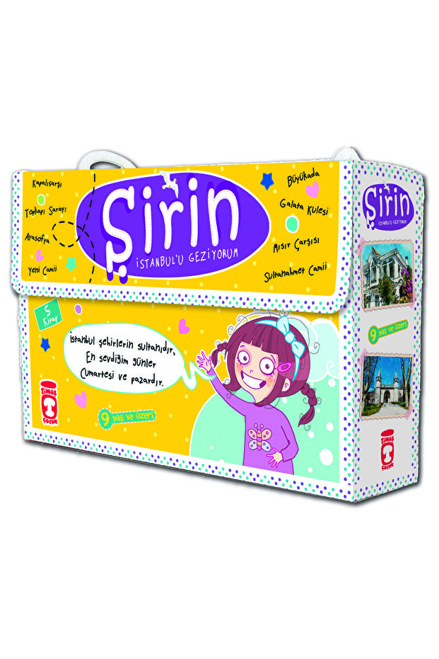 Şirin Istanbulu Geziyorum 1 Set - (5 Kitap)