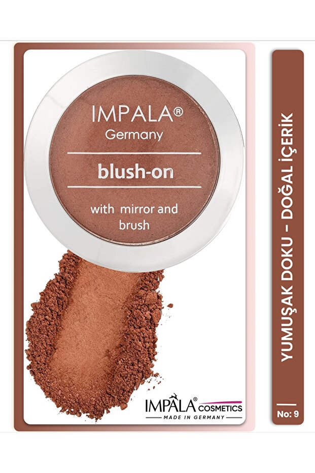 Allık Toprak - Blush on  No: 9 - 1
