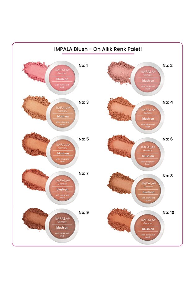 Allık Şeftali - Blush on No: 3 - 4