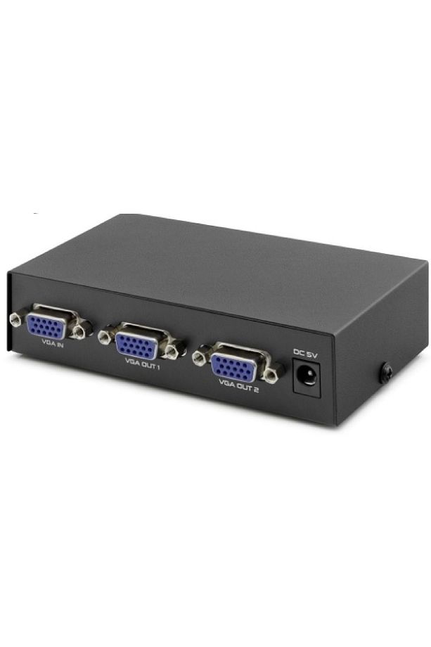 4512 Vga Splitter Switch 2 Port 200mhz Çoklu Ekran Çoklayıcı - 1