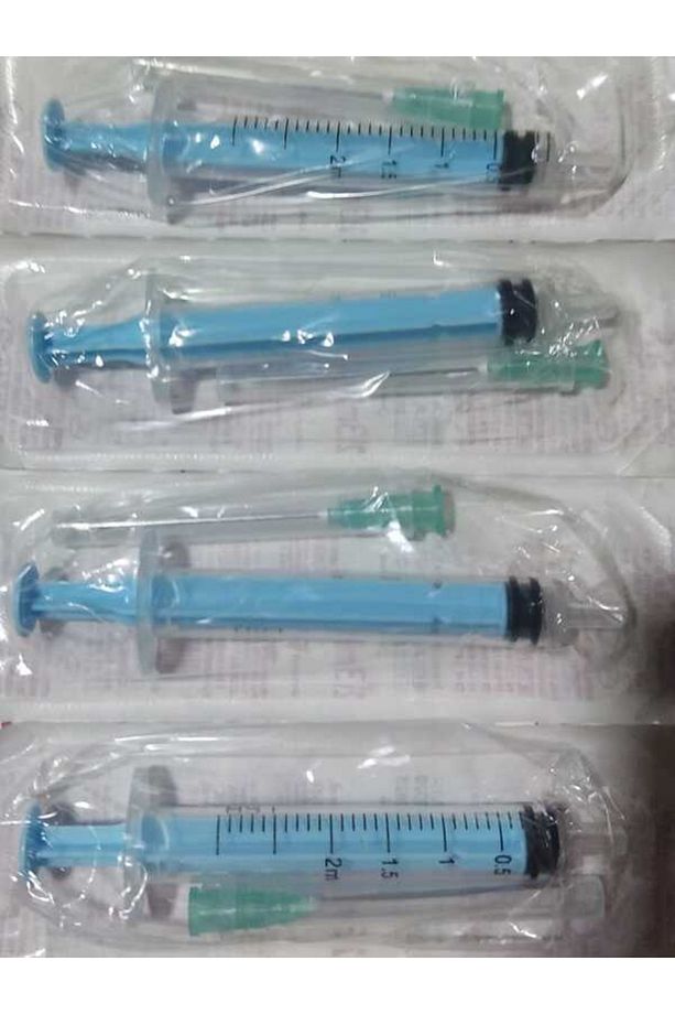 Yeşil Uzun Uç Enjektör 2cc / 3 ml 7 Adet - 2