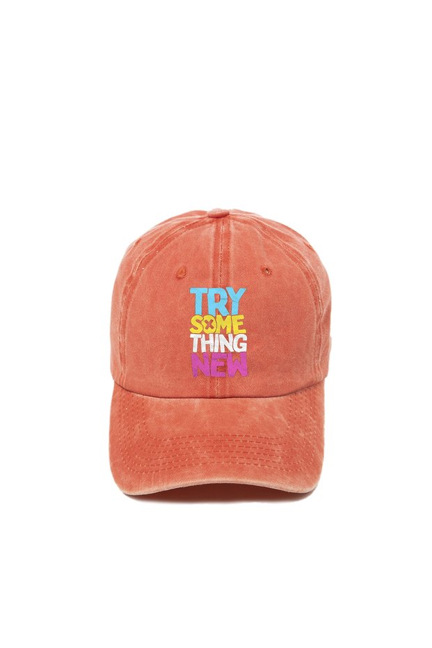 Try Something New Washable Baseball Cap