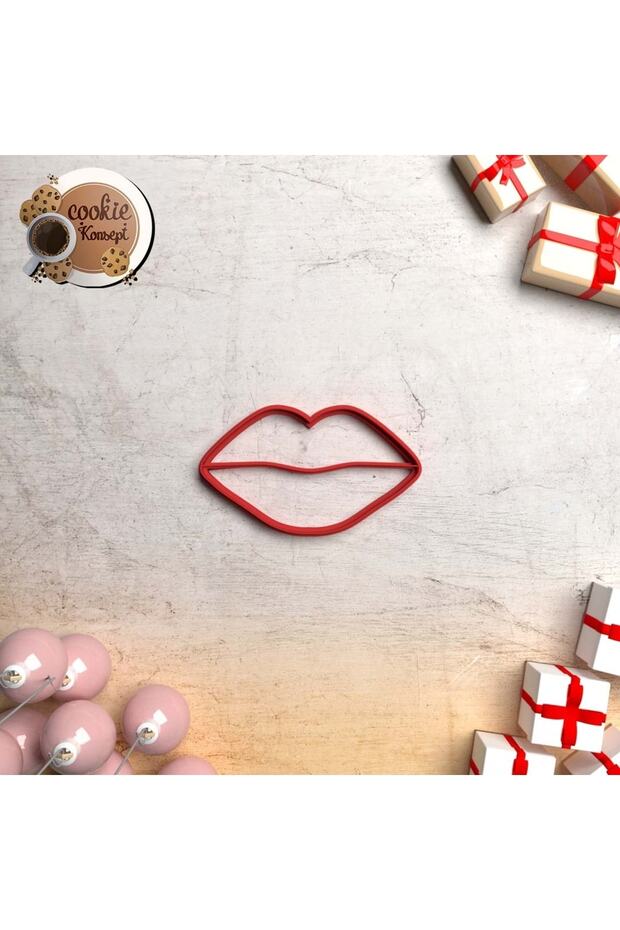 Polimer Kil Kalıbı Dudak - 1