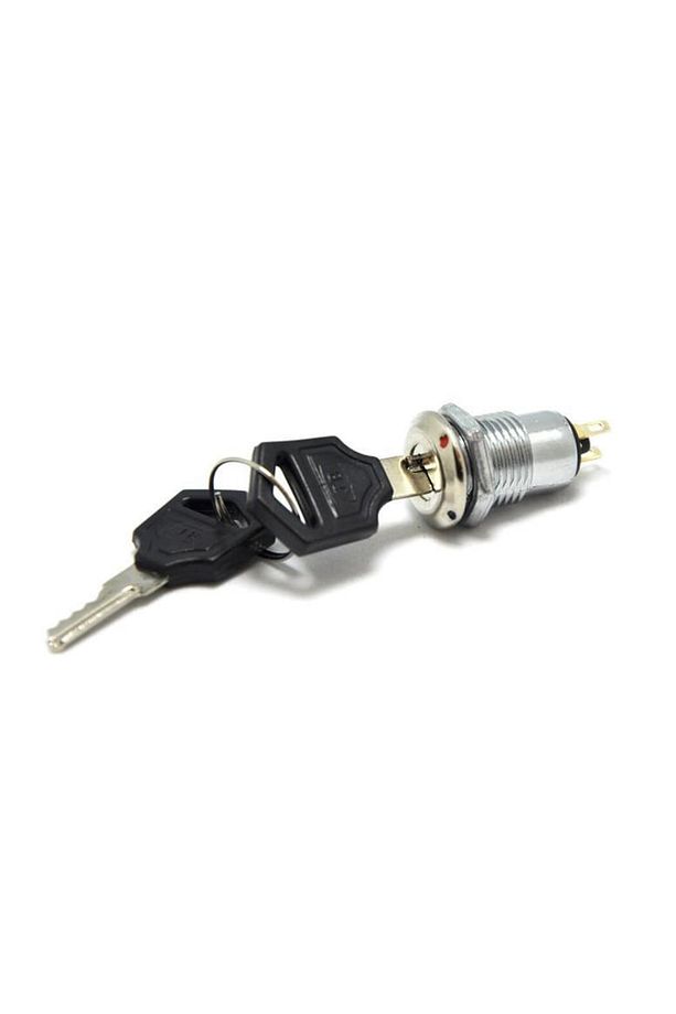 12mm Anahtarlı Buton 0-1 Konum - 1