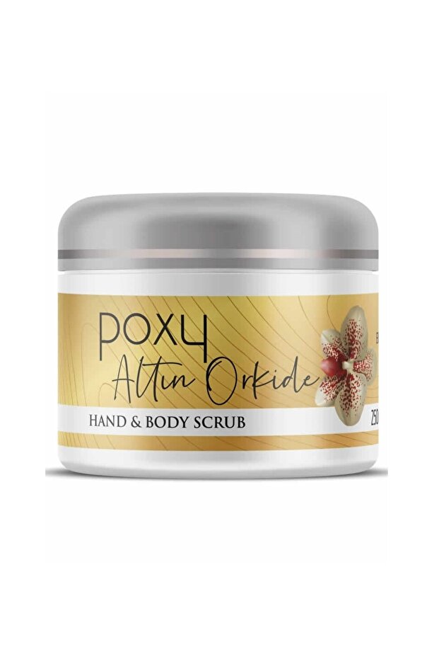 250 ml Gold Orchid Scrub - Hair Rash and Ingrown Problems Solving, Dead Skin Renewal - 1