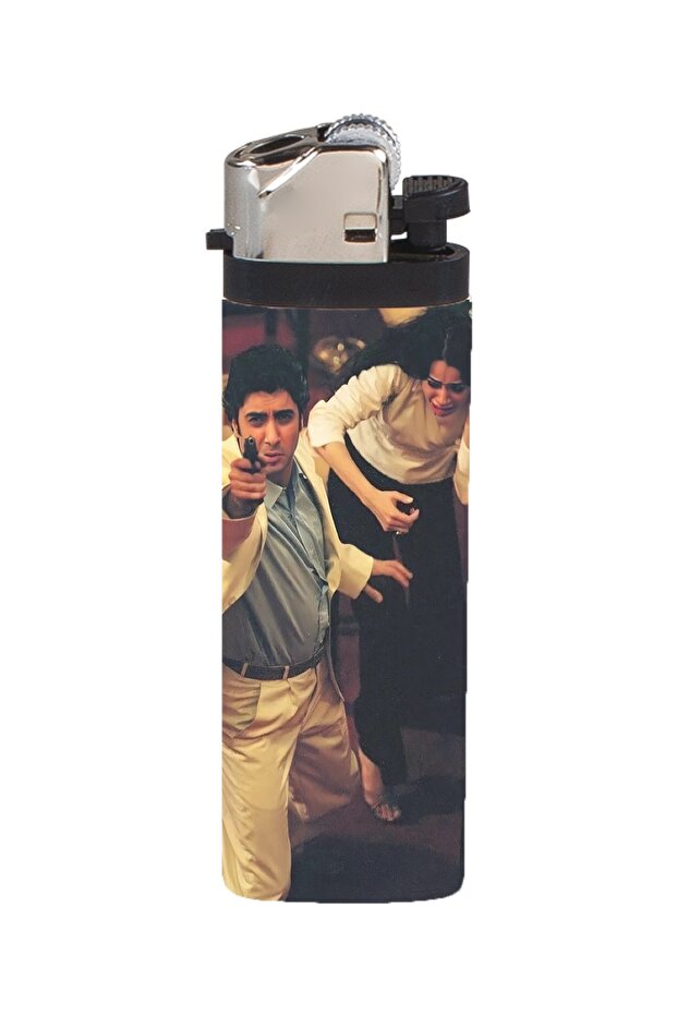 Çakmak Polat Elif Kumarhane Full Kaplamalı Gazlı Çakmak - 1