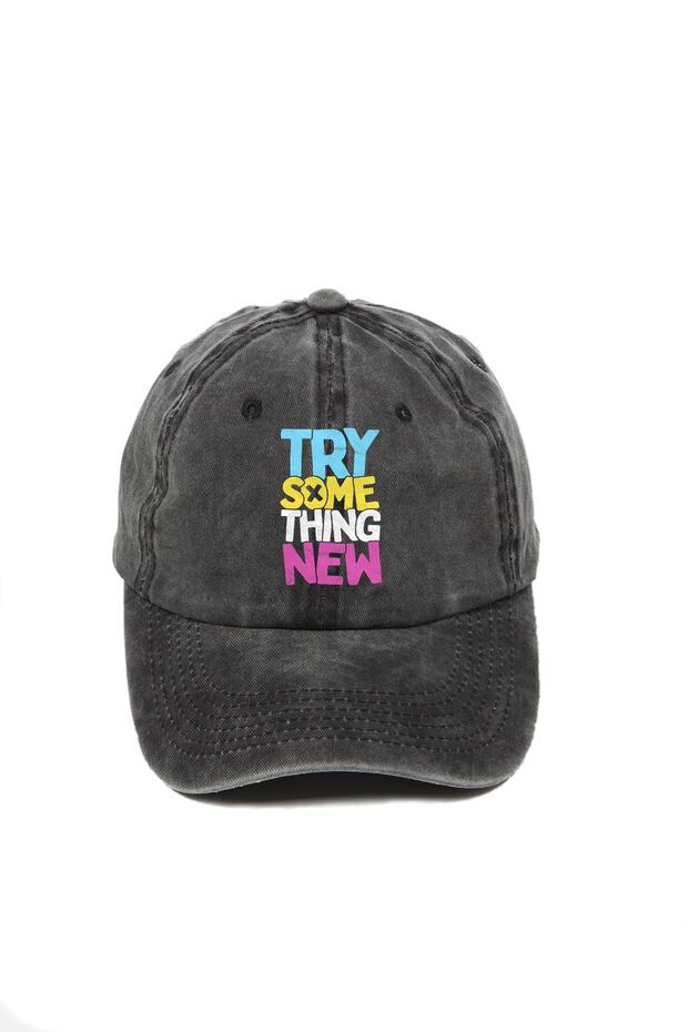 Try Something New Washable Baseball Cap