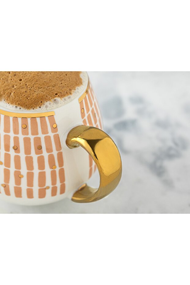 Colline New Bone China Kupa 415 Ml Kiremit - 2