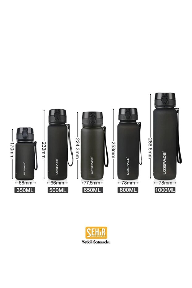 650ml Yeni Koleksiyon Serisi Soft Touch Tritan Su Matarası - 4