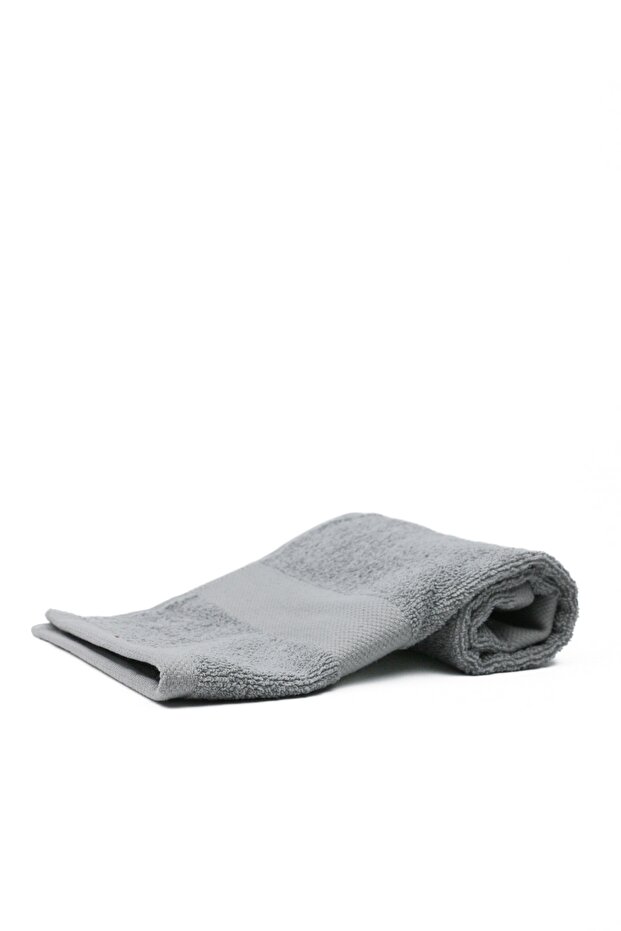 Wave 100% Cotton Hand Face Guest Towel Size 30x50 Cm, Dark Gray