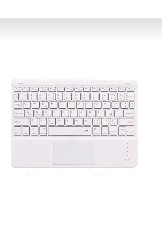 Tüm Cihazlara Uyumlu Akıllı Taşınabilir Bluetooth Klavye Touchpad Slim Kablosuz Wifi Q Klavye - 2
