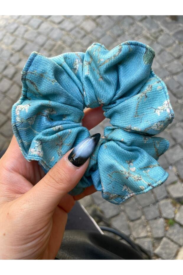 Almond Tree Scrunchie Rubber Buckle - 2