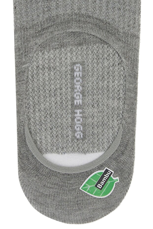 Gri Erkek Bambu Çorap - 2