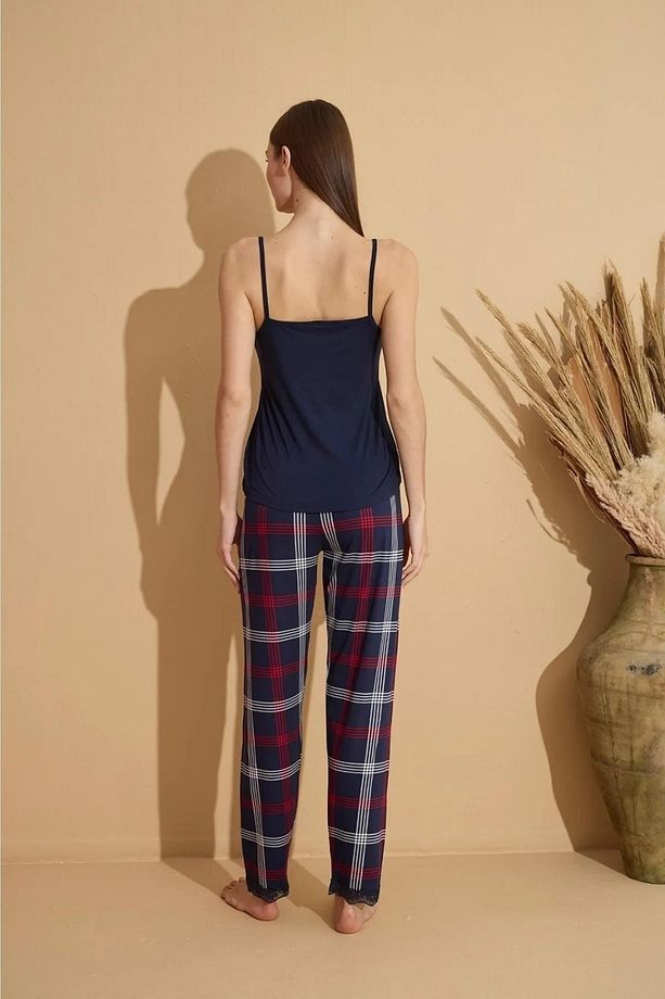 Kadın Milan Bambu Üçlü Pijama Takımı - 4