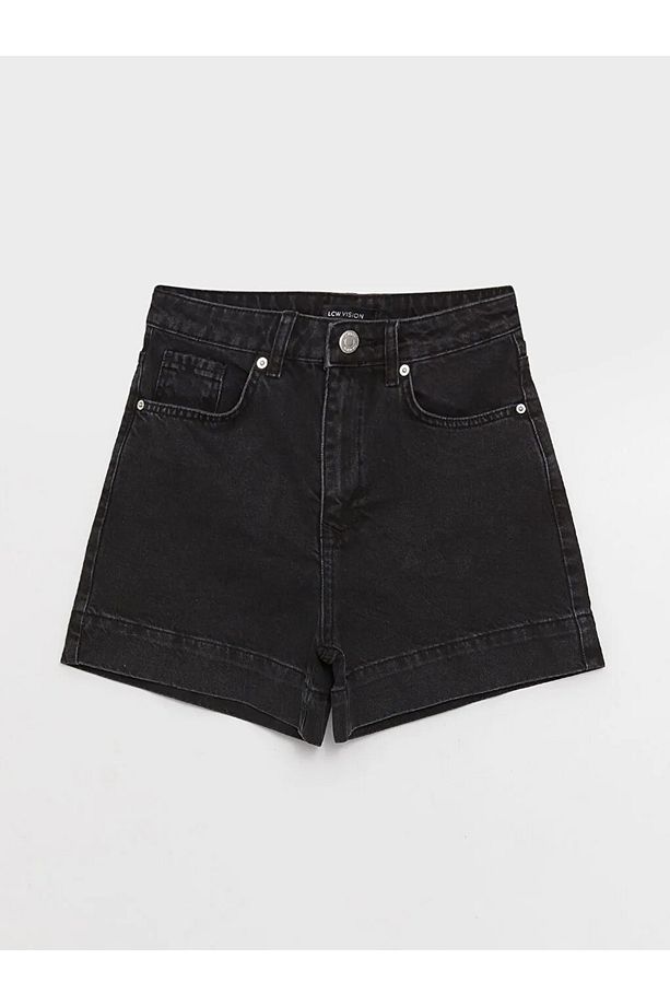 Lcw Vision Standart Fit Kadın Jean Şort - 1