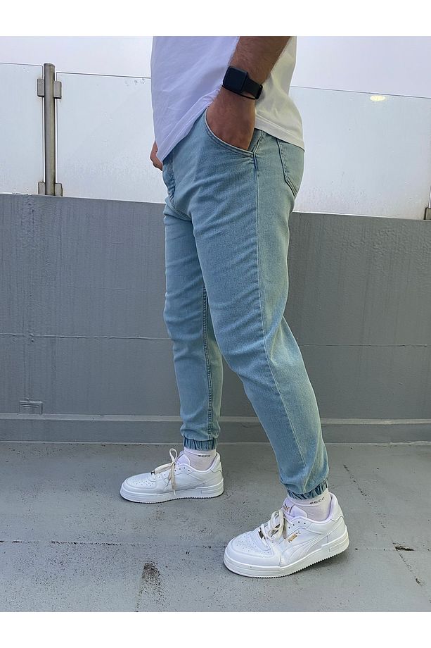 Paça Lastikli Jogger Kot Pantolon - 2