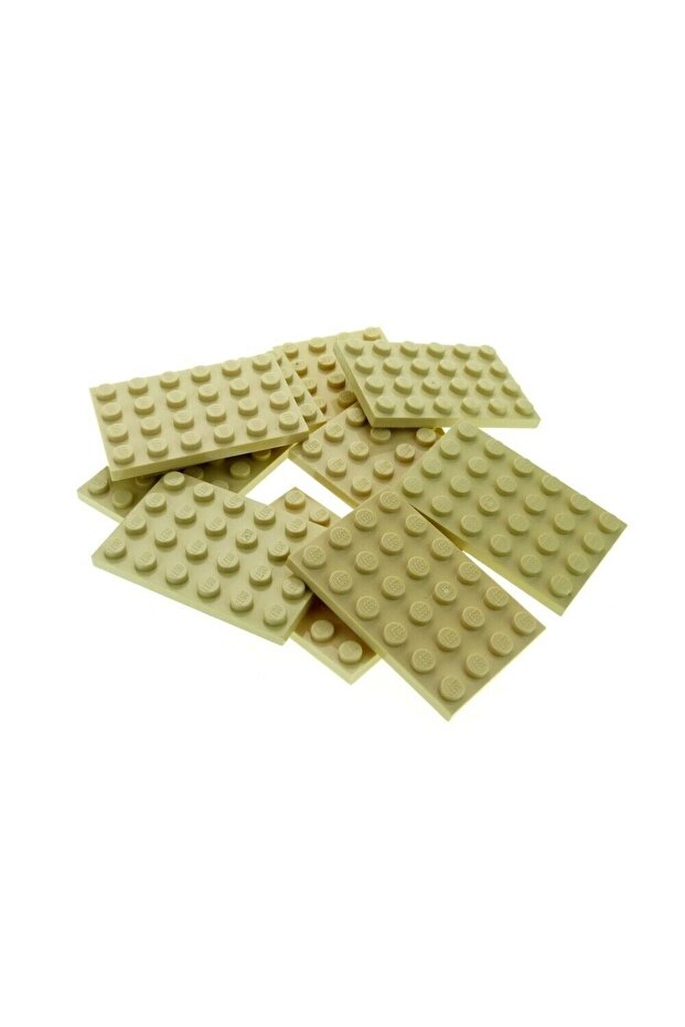 Original Accessory Custom Moc Creator Plate 4 X 6 Brick Taba 2 Pieces Will Be Sent