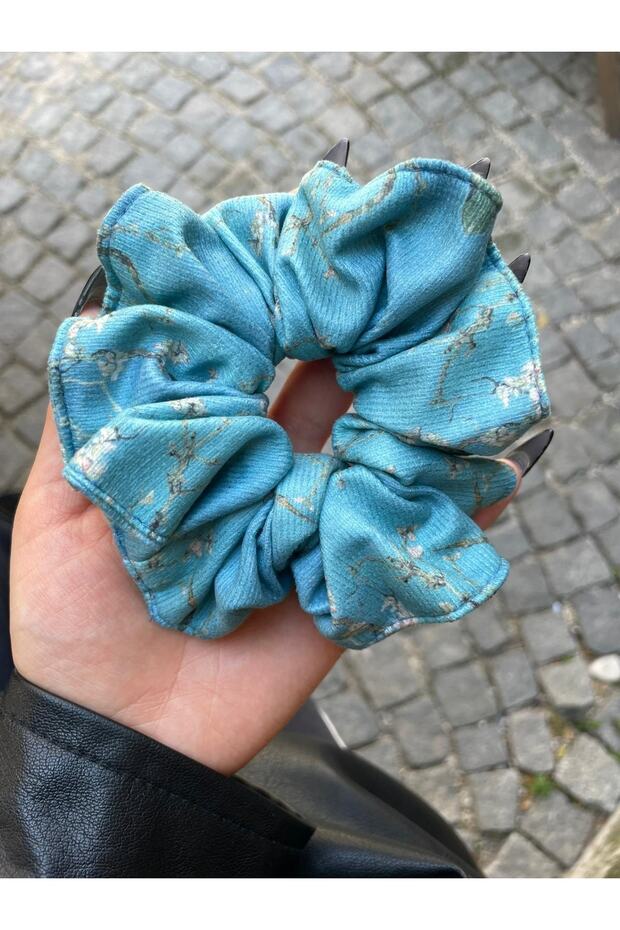 Almond Tree Scrunchie Rubber Buckle - 1