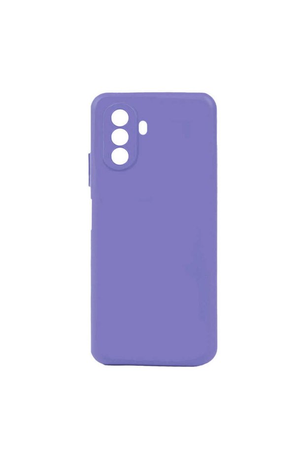 جراب Huawei Nova Y70 ذو سطح أملس وغطاء من السيليكون الناعم