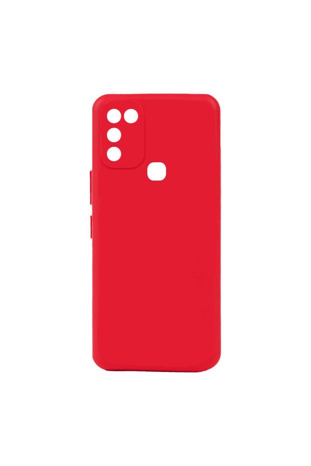 Infinix Hot 11 Play Case Surface Smooth and Soft Piping Silicone Cover