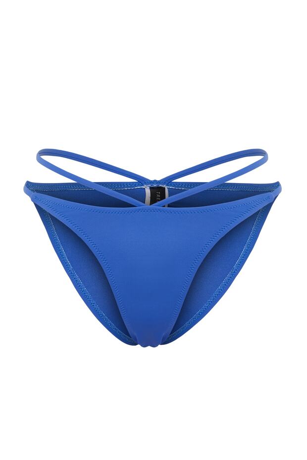 Saks Biyeli Brazilian Normal Bel Bikini Altı TBESS23BA00032 - 7