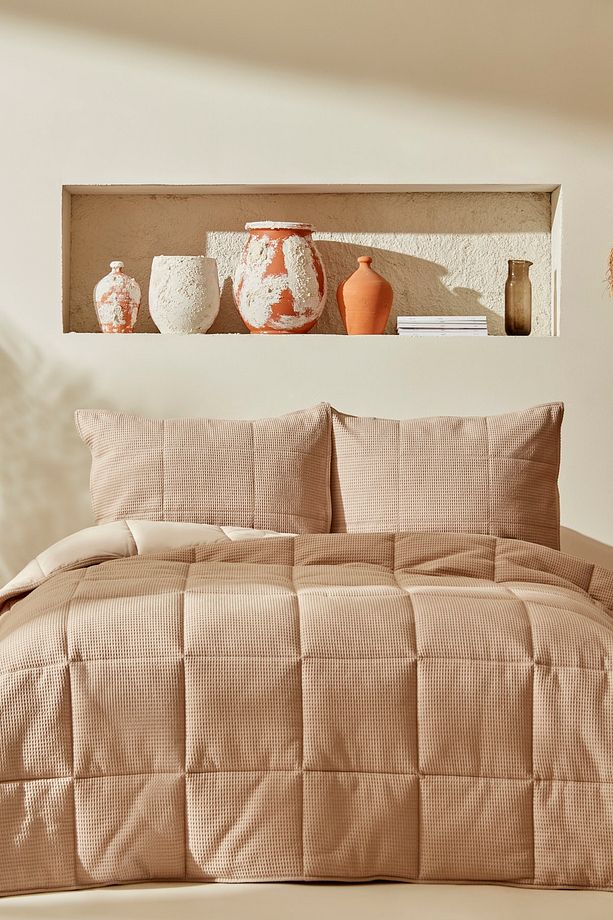 Muse Spring Tek Kişilik Comfort Set Taş - 1