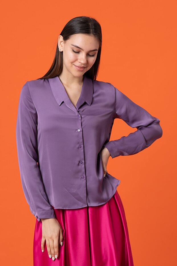 Yakalı Şık Bluz - 3