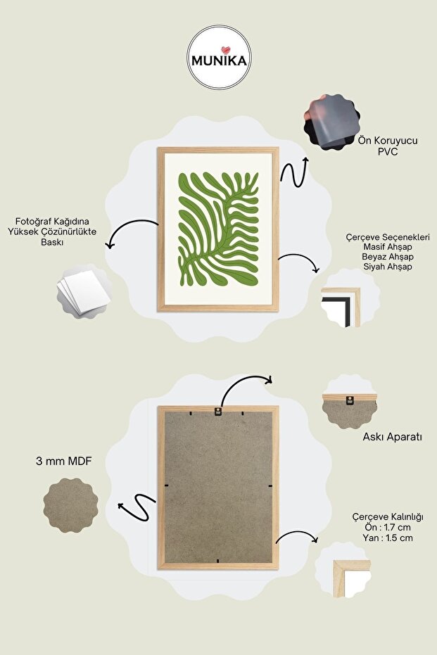 Munıka Çerçeveli Tablo T-122 - 2