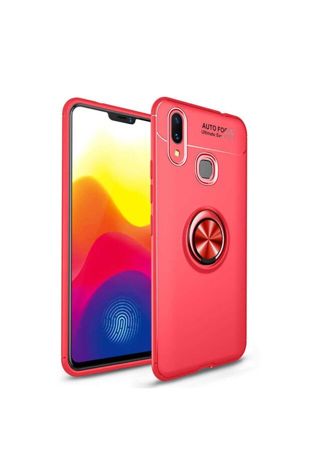 Xiaomi Mi Max 3 Case Smooth and Soft Back Surface Ravel Cover with Ring Stand