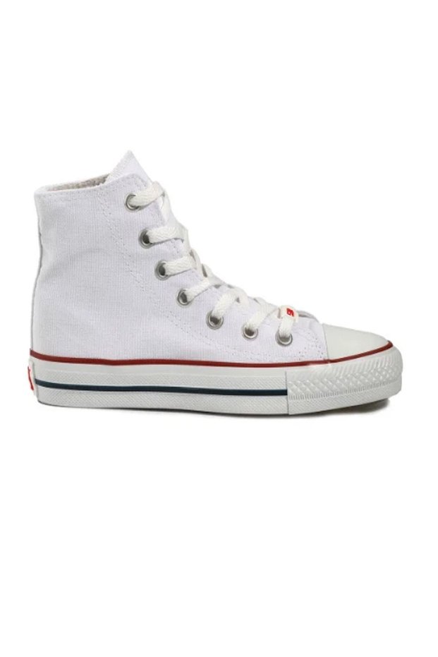 School Daily White Sports Sneakers Sa12lk067y-000
