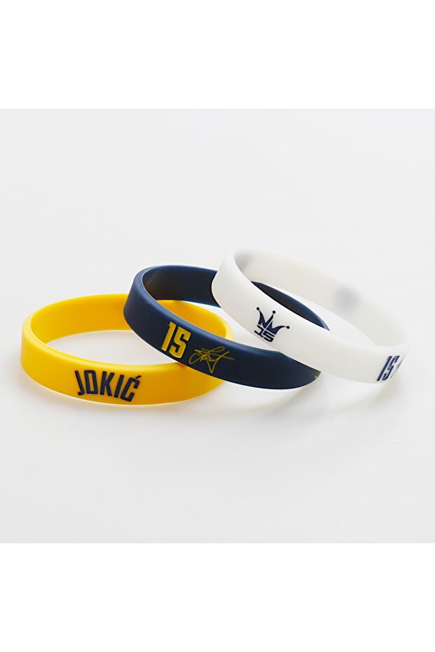 3-pack Nikola Jokic Basketball NBA Bracelet