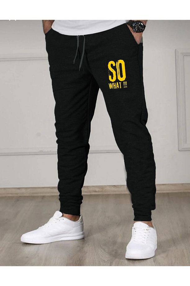 So What Baskılı Unisex Jogger - 1