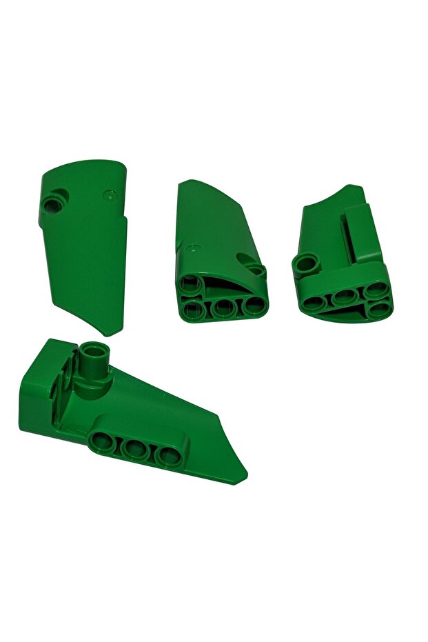 Original Accessory Custom Technic Small Panel Light Green Right and Left 2 Pieces to Send