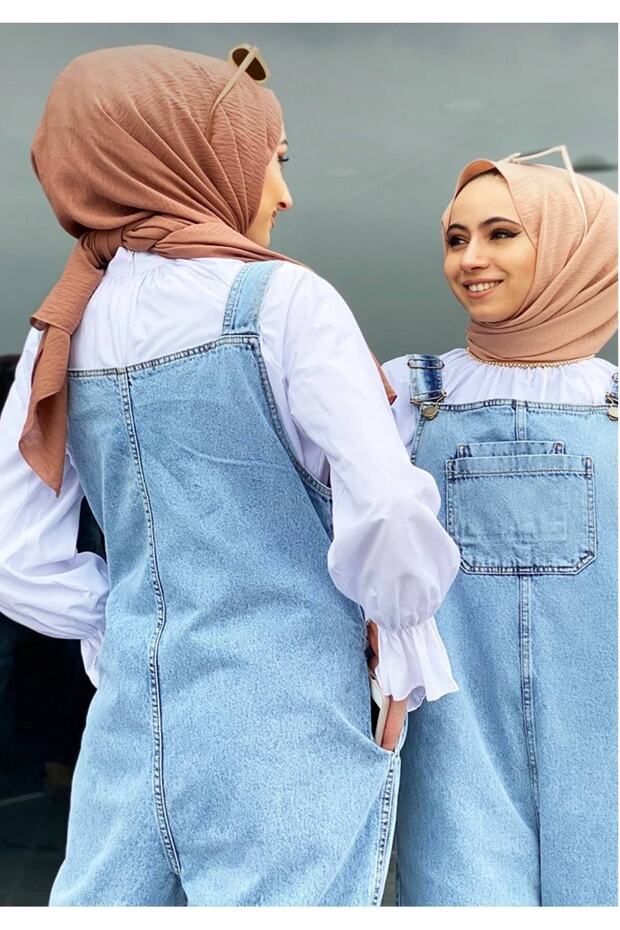 Kadın Kot Tulum - 3