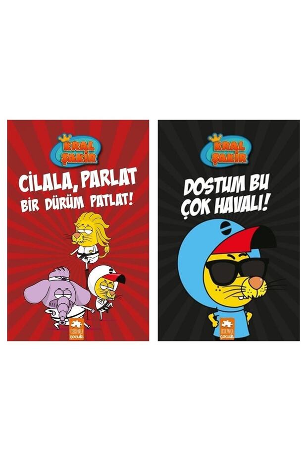 Kral Şakir 13 Cilala, Parlat Bir Dürüm Patlat - Dostum Bu Çok Havalı 2 Kitap Set