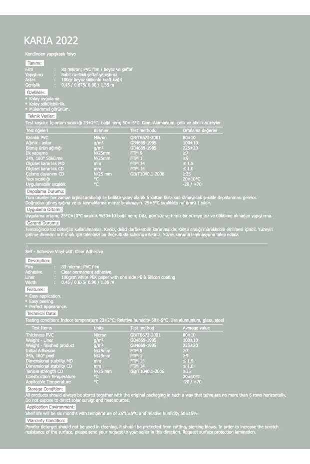 A'la Serisi Ahşap Görünümlü Kendinden Yapışkanlı Mutfak Dolap Ve Mobilya Kaplama Folyosu (5mx67,5cm) - 2