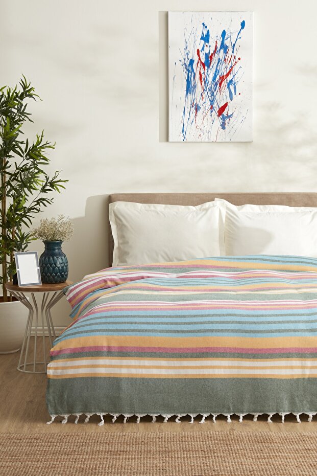 Multi Çift Kişilik Peştemal Pike - 3